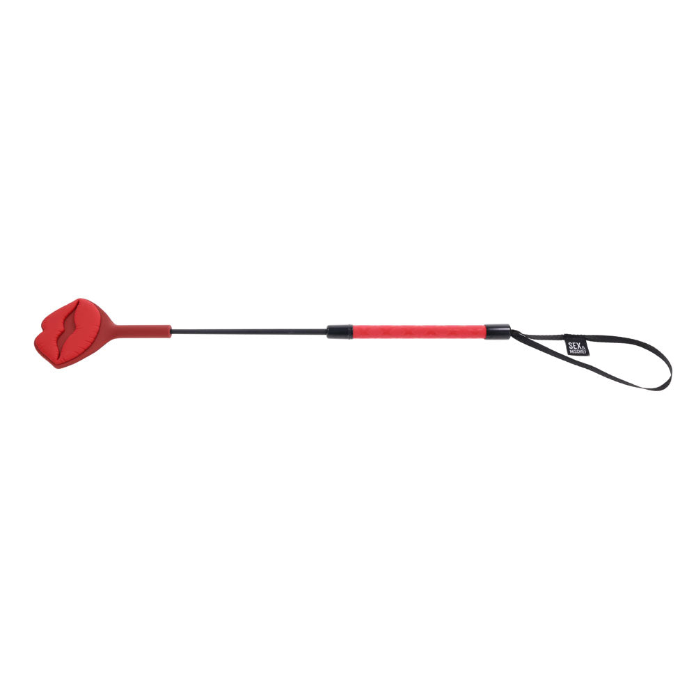 S&M Exs & Ohs Kiss Crop - Silicone Tipped Crop Whip