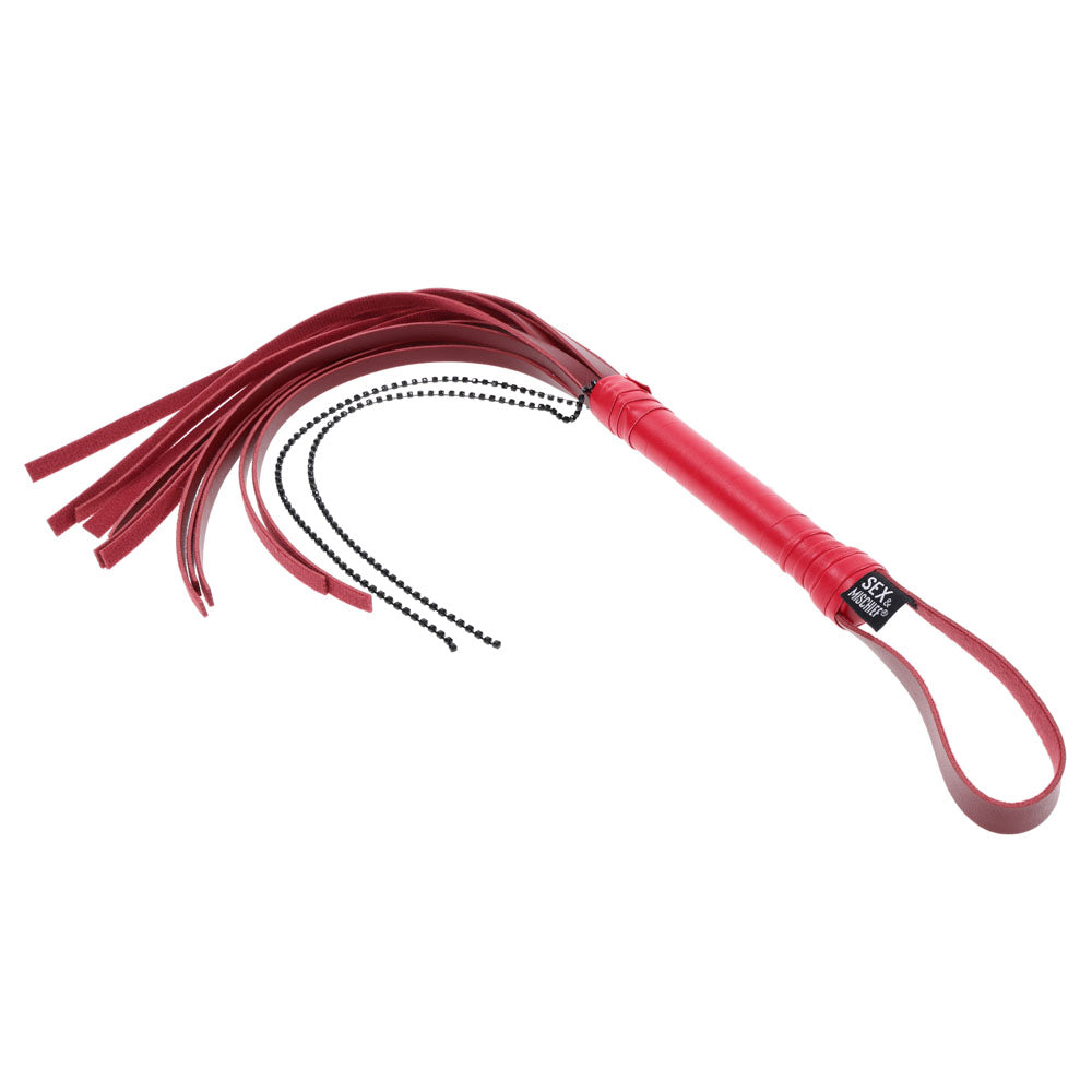 S&M Exs & Ohs Crystal Flogger - Flogger Whip