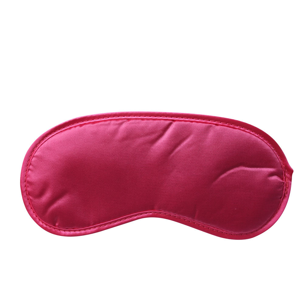 Sex & Mischief Satin Blindfold Hot - Hot Blindfold