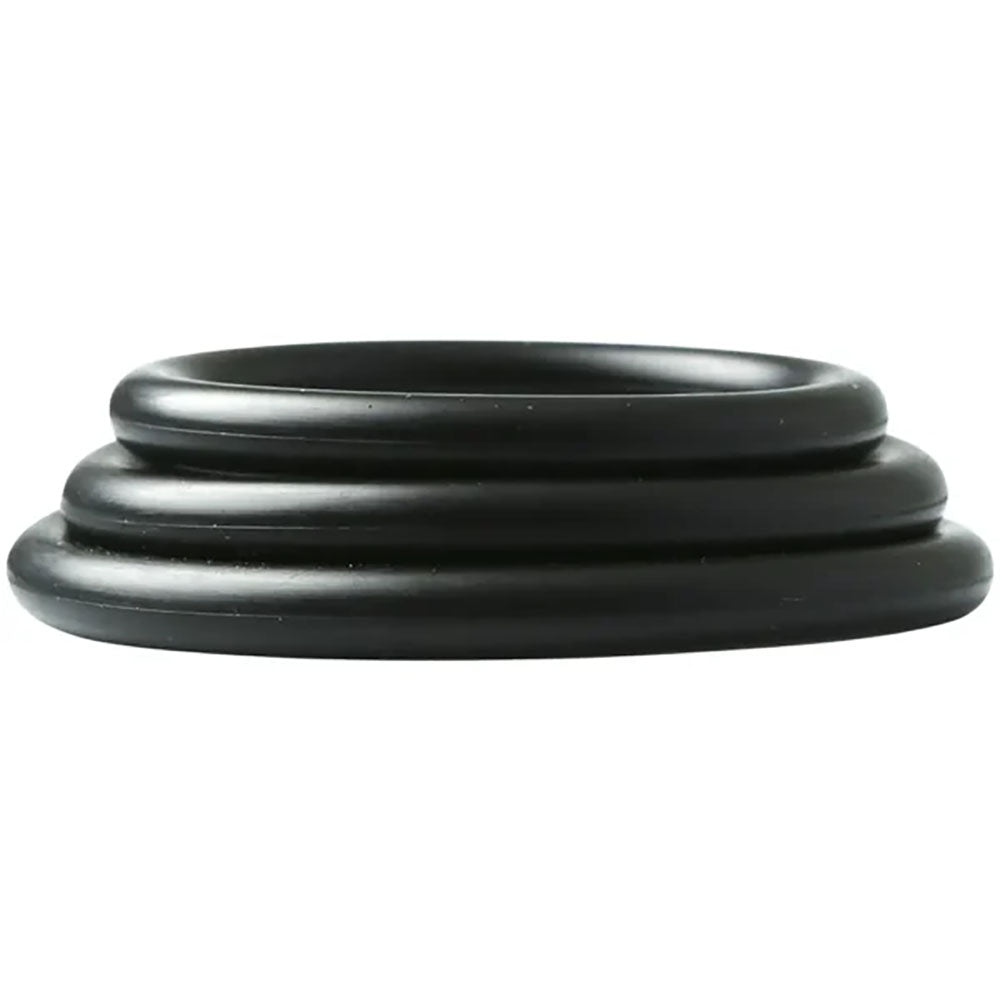 Sex & Mischief Nitrile Cock Ring 3 Pack - Cock Rings - Set of 3 Sizes