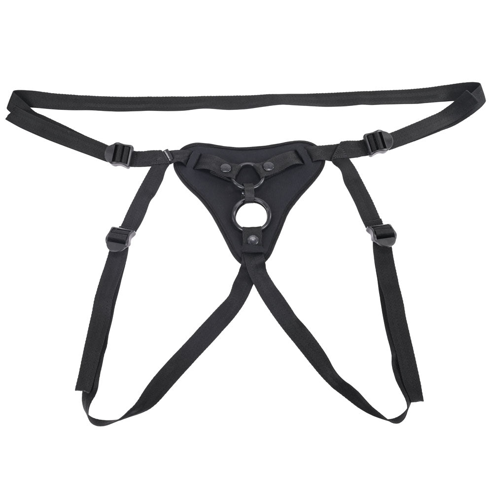 SPORTSHEETS Dual Desires Strap On - Adjustable Strap-On Harness (No Probe Included)