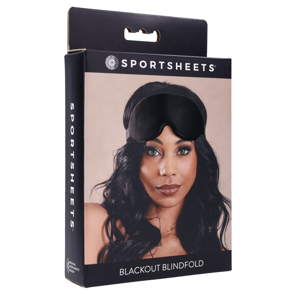 SPORTSHEETS Blackout Blindfold - Eye Mask