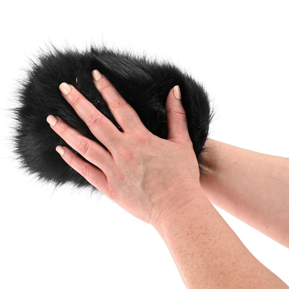 SPORTSHEETS Spiked Sensory Mitt - Furry Mitt with Spikes