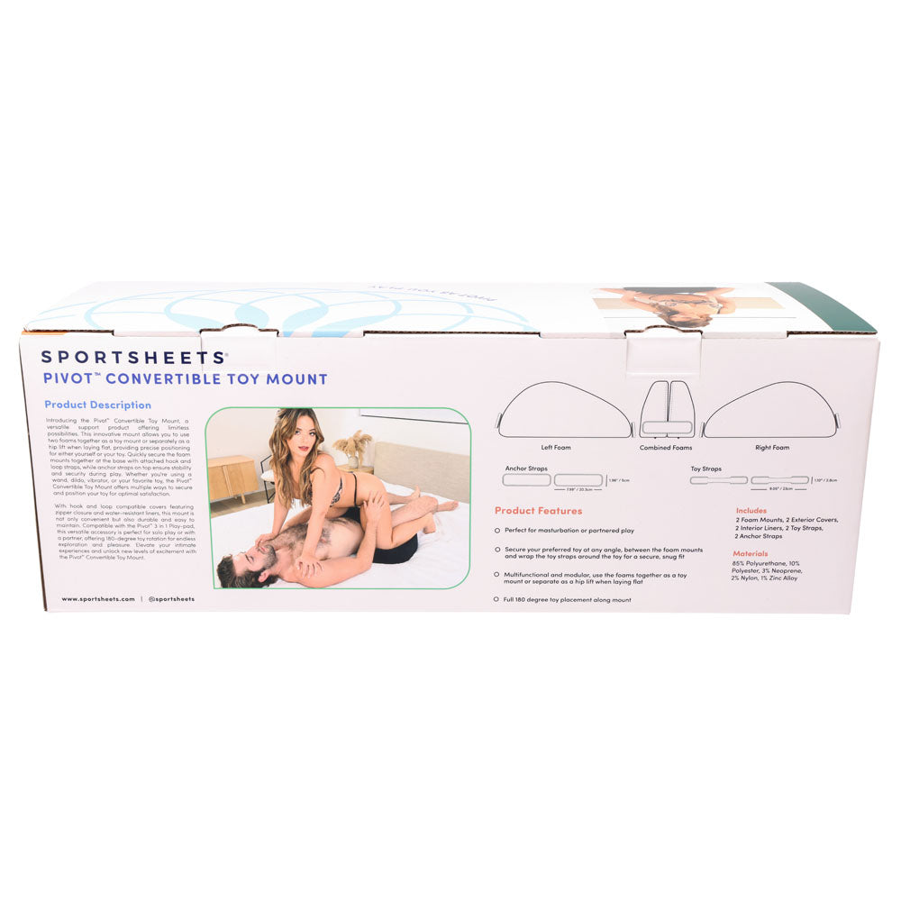 Pivot Convertible Toy Mount - Adjustable Multi-Use Toy Positioner