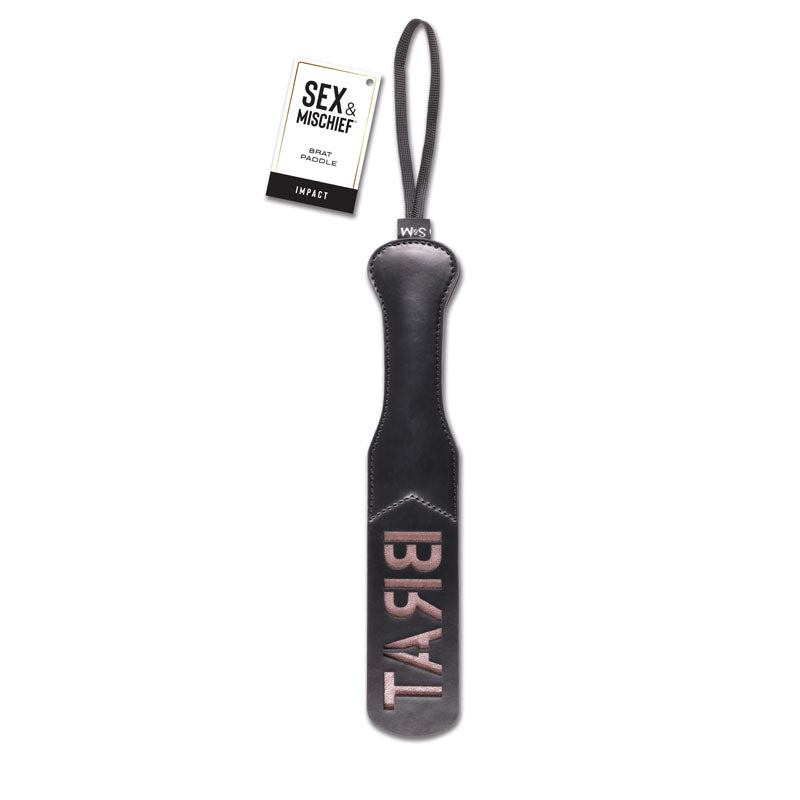 Sex & Mischief Brat Paddle - Spanking Paddle