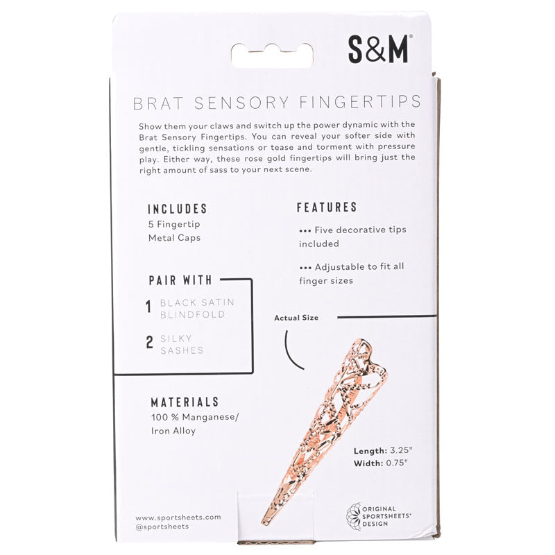 Sex & Mischief Brat Sensory Fingertips - - Set of 5