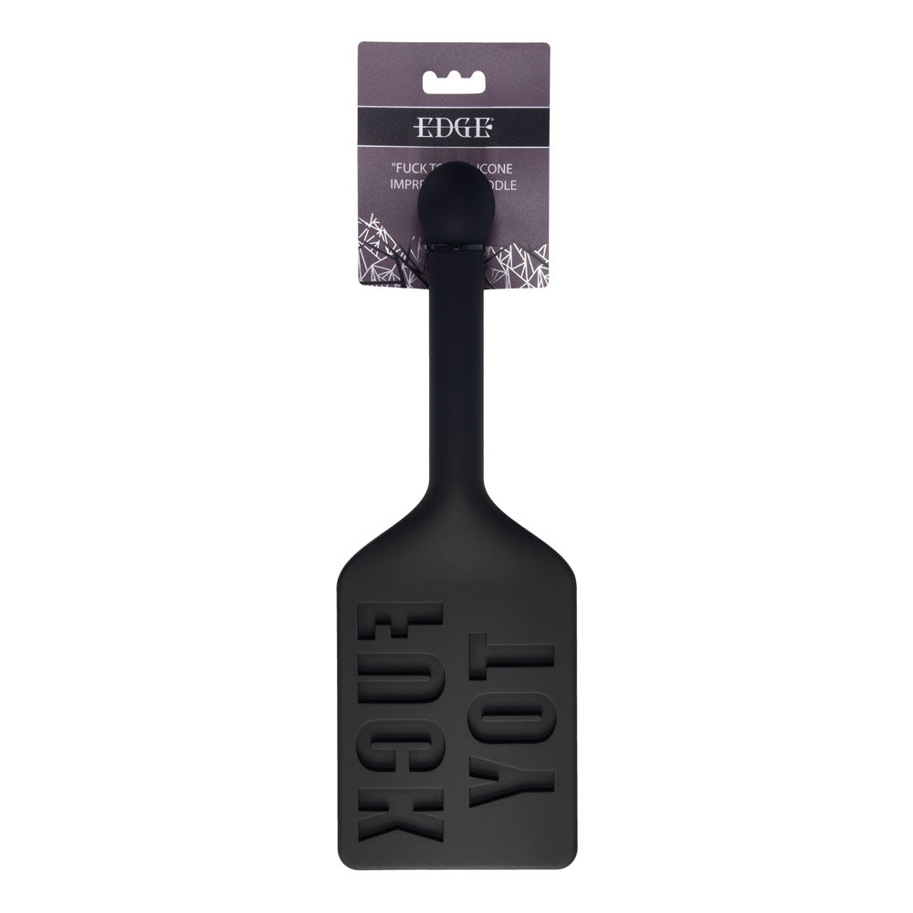 EDGE FUCK TOY Silicone Paddle - Silicone Spanking Paddle