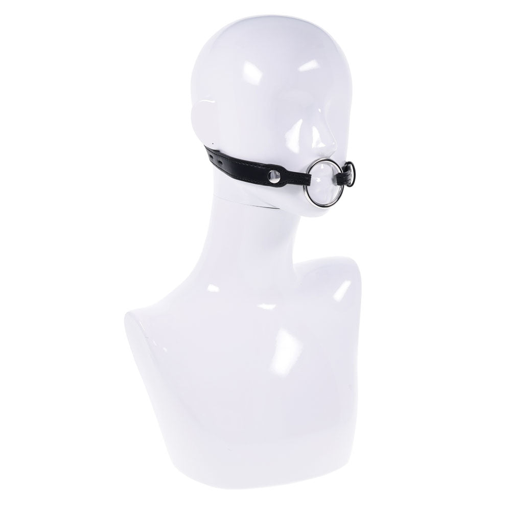 EDGE Interchangeable Ring Gag - Mouth Gag Restraint with 2 Interchangeable Pieces