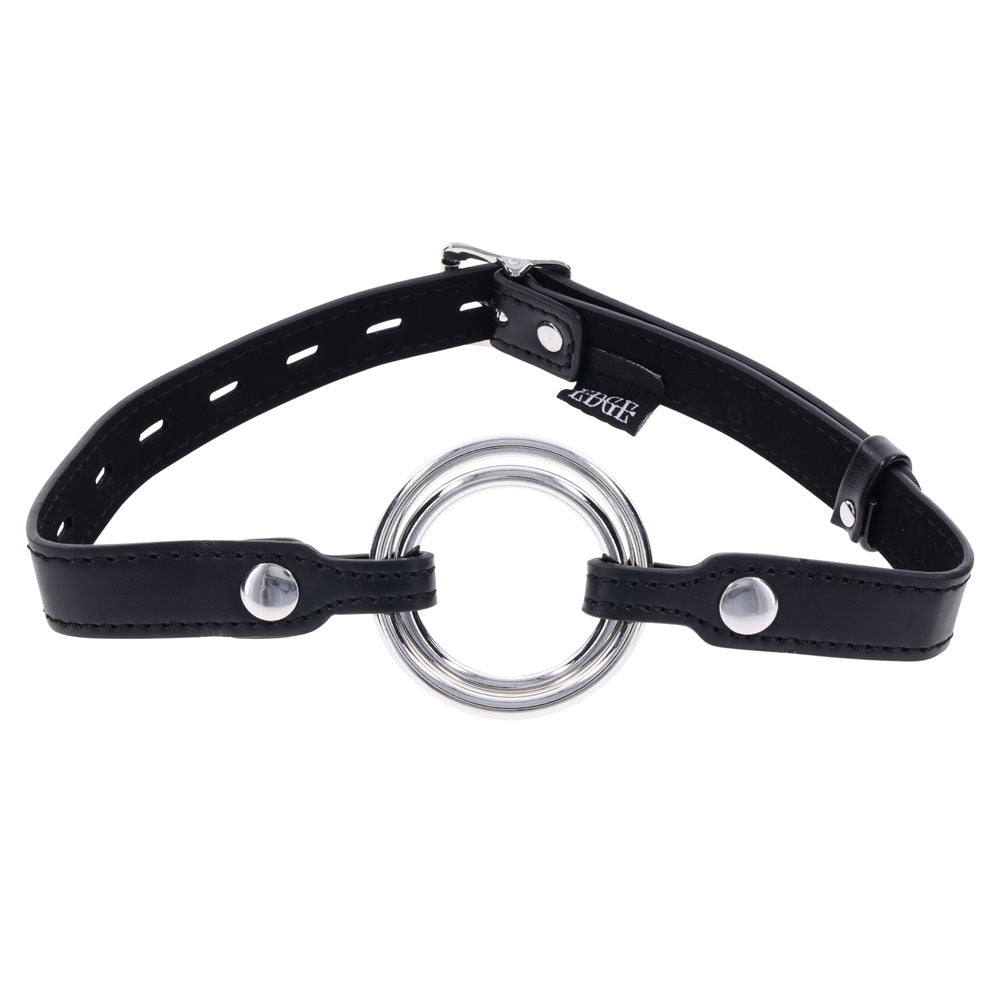 EDGE Interchangeable Ring Gag - Mouth Gag Restraint with 2 Interchangeable Pieces