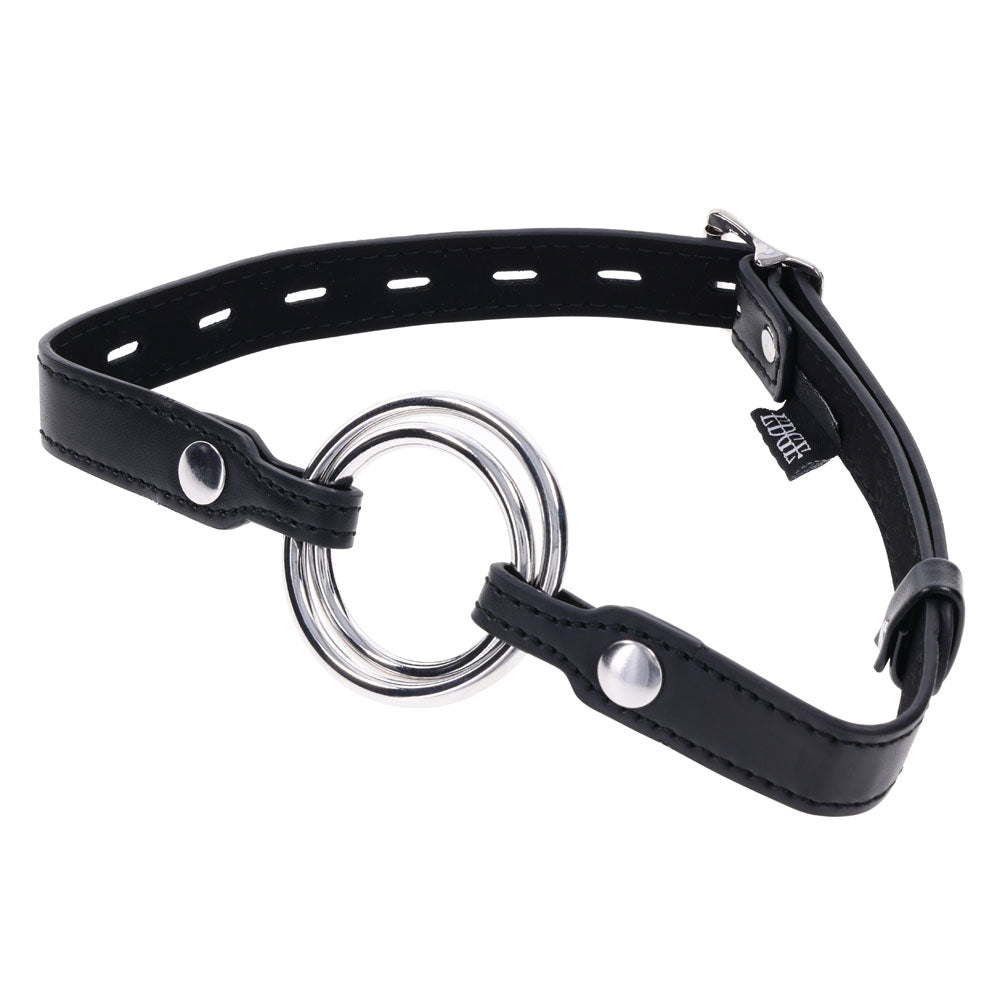 EDGE Interchangeable Ring Gag - Mouth Gag Restraint with 2 Interchangeable Pieces