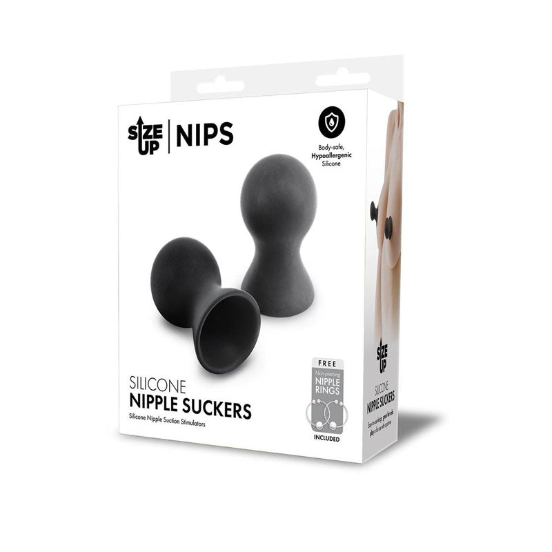 Size Up Silicone Nipple Suckers - - Set of 2