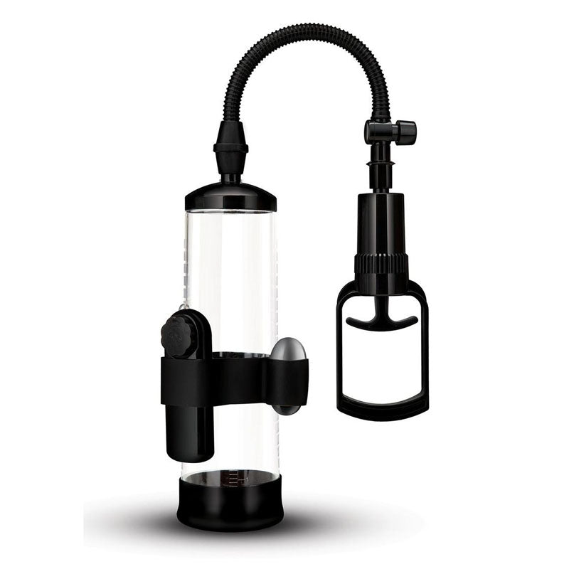 Size Up Vibrating Trigger Penis Pump - Vibrating Penis Pump