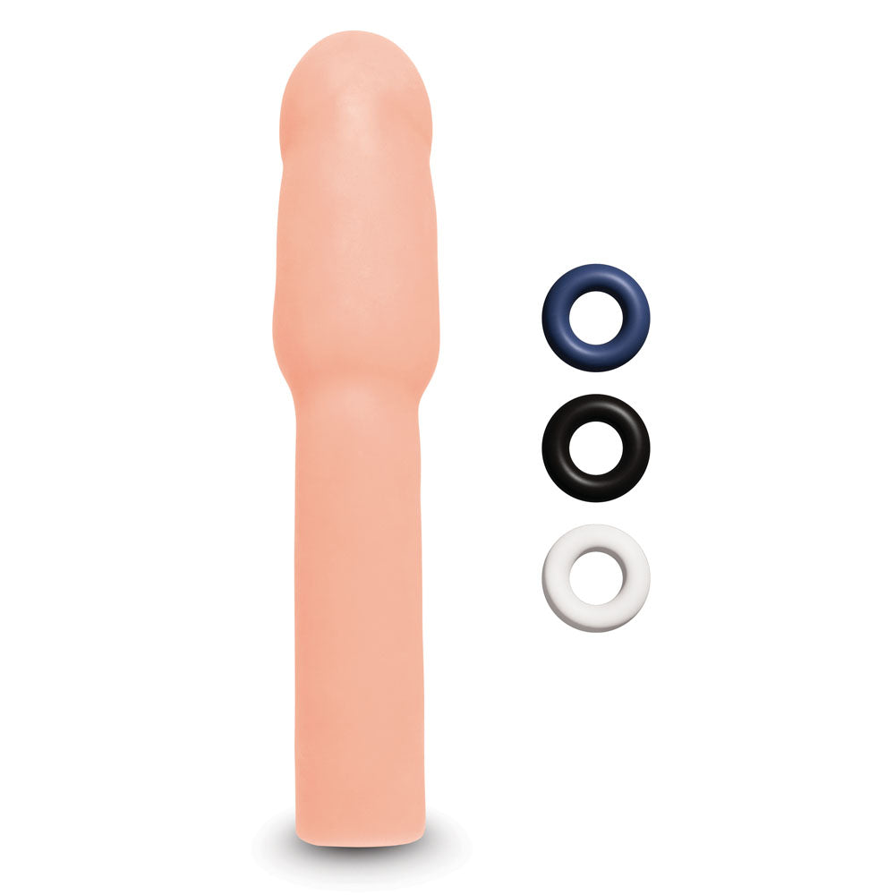 Size Up Realistic 4 Inch Penis Extender - 10.1 cm (4'') Penis Extension Sleeve