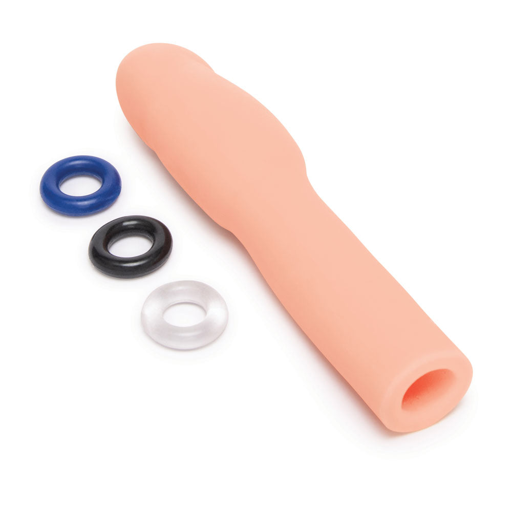 Size Up Realistic 4 Inch Penis Extender - 10.1 cm (4'') Penis Extension Sleeve
