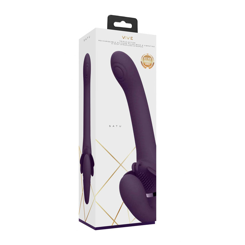 Vive SATU - 23 cm USB Rechargeable Strapless Strap-On