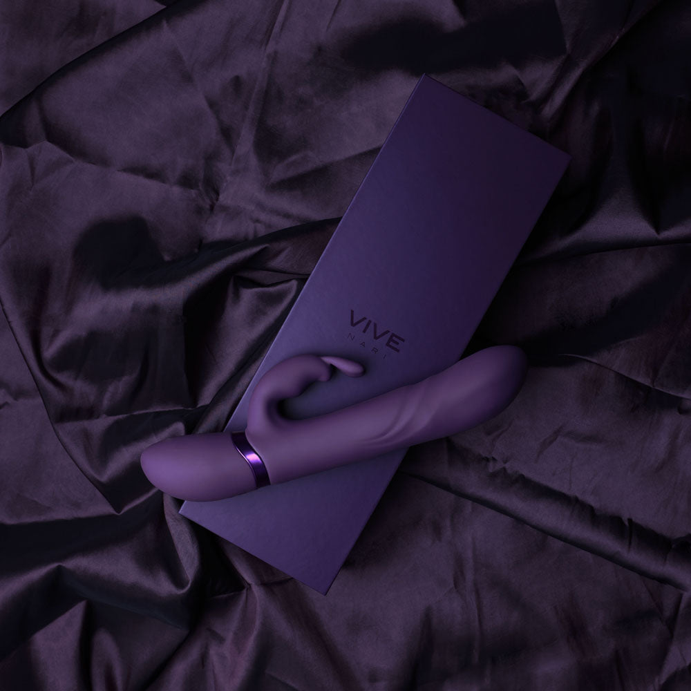 VIVE Nari - - 24.1 cm USB Rechargeable Rabbit Vibrator