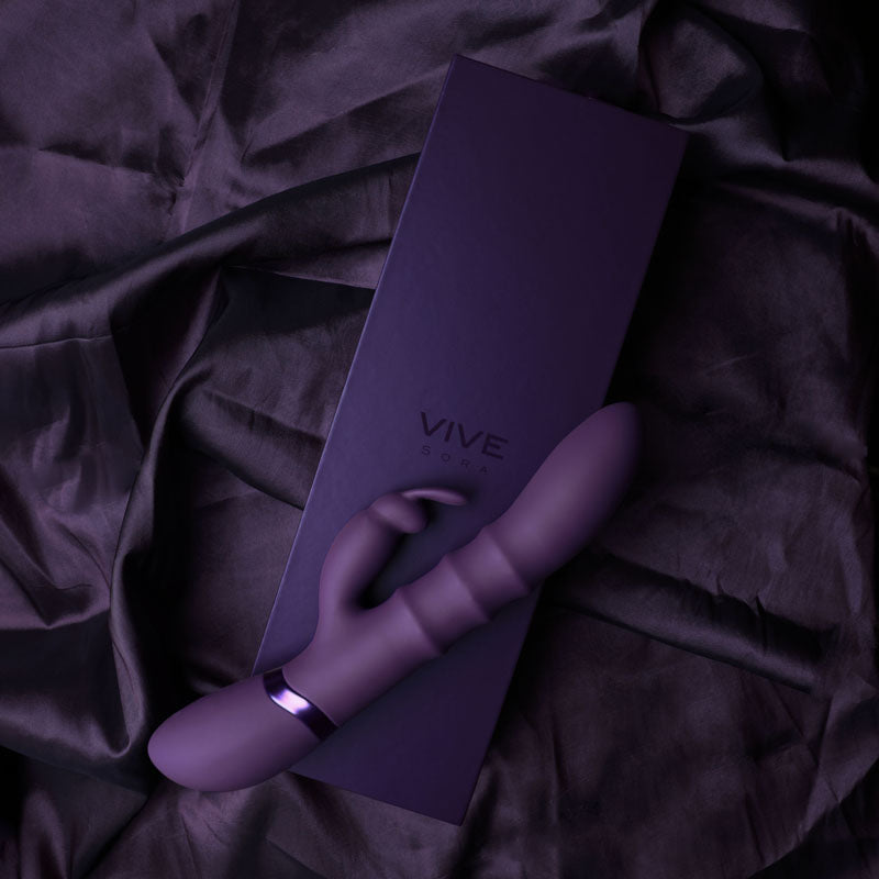 VIVE Sora - - 24.2 cm USB Rechargeable Rabbit Vibrator