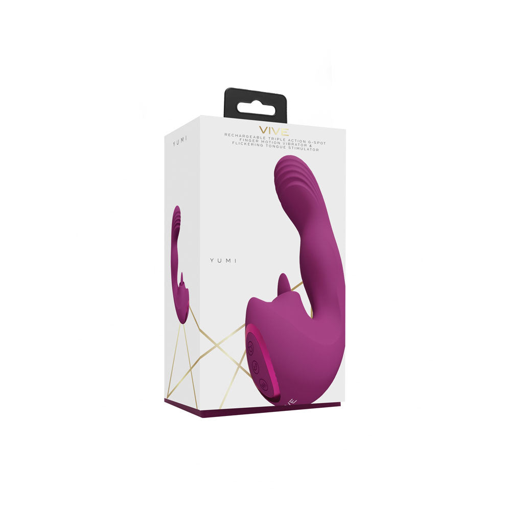 VIVE Yumi - - USB Rechargeable Triple Motor Vibrator