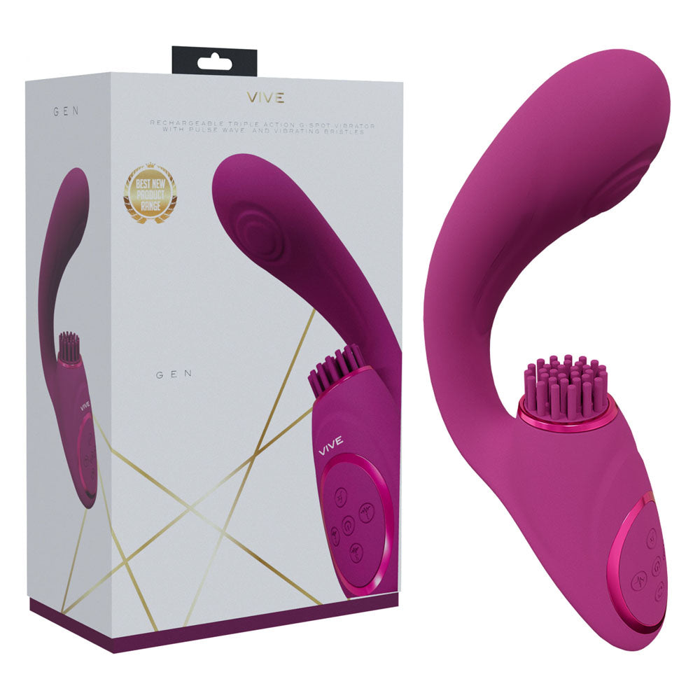 VIVE Gen - - USB Rechargeable Triple Motor Vibrator