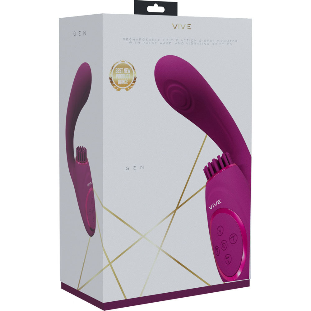 VIVE Gen - - USB Rechargeable Triple Motor Vibrator