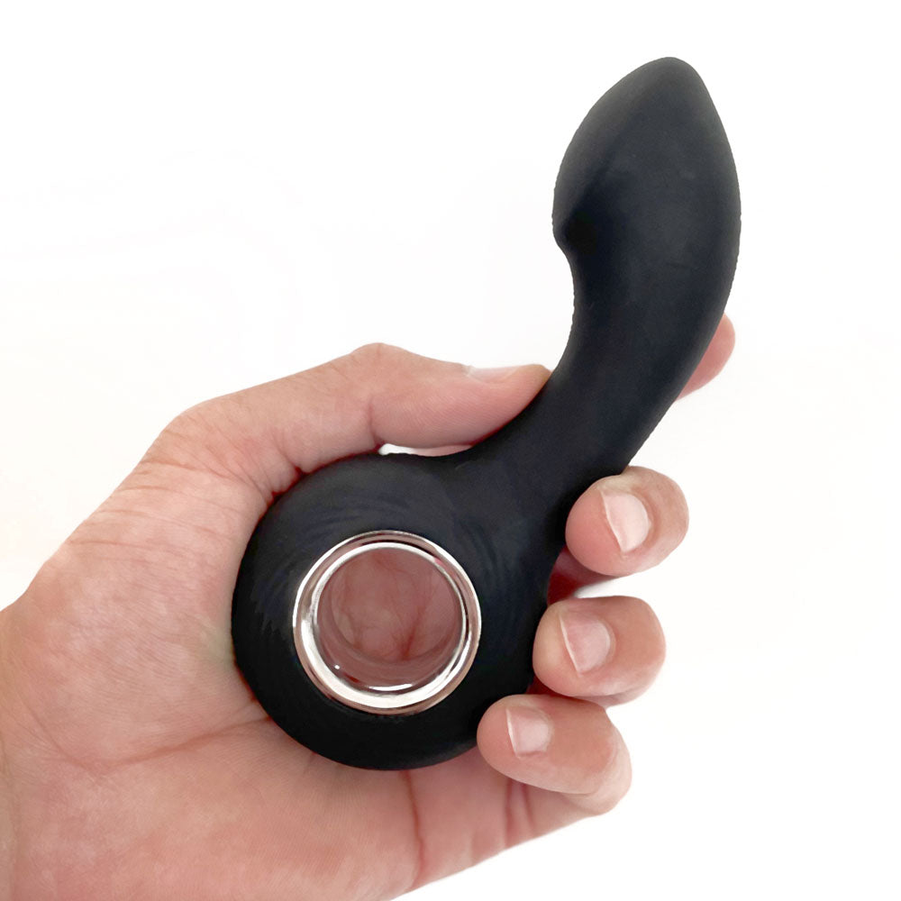 VERS Rechargeable Silicone P-Spot Vibe - 13 cm USB Rechargeable Prostate Massager