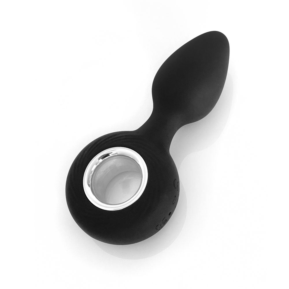 VERS Rechargeable Silicone Plug Vibe - 12.5 cm USB Rechargeable Vibrating Butt Plug