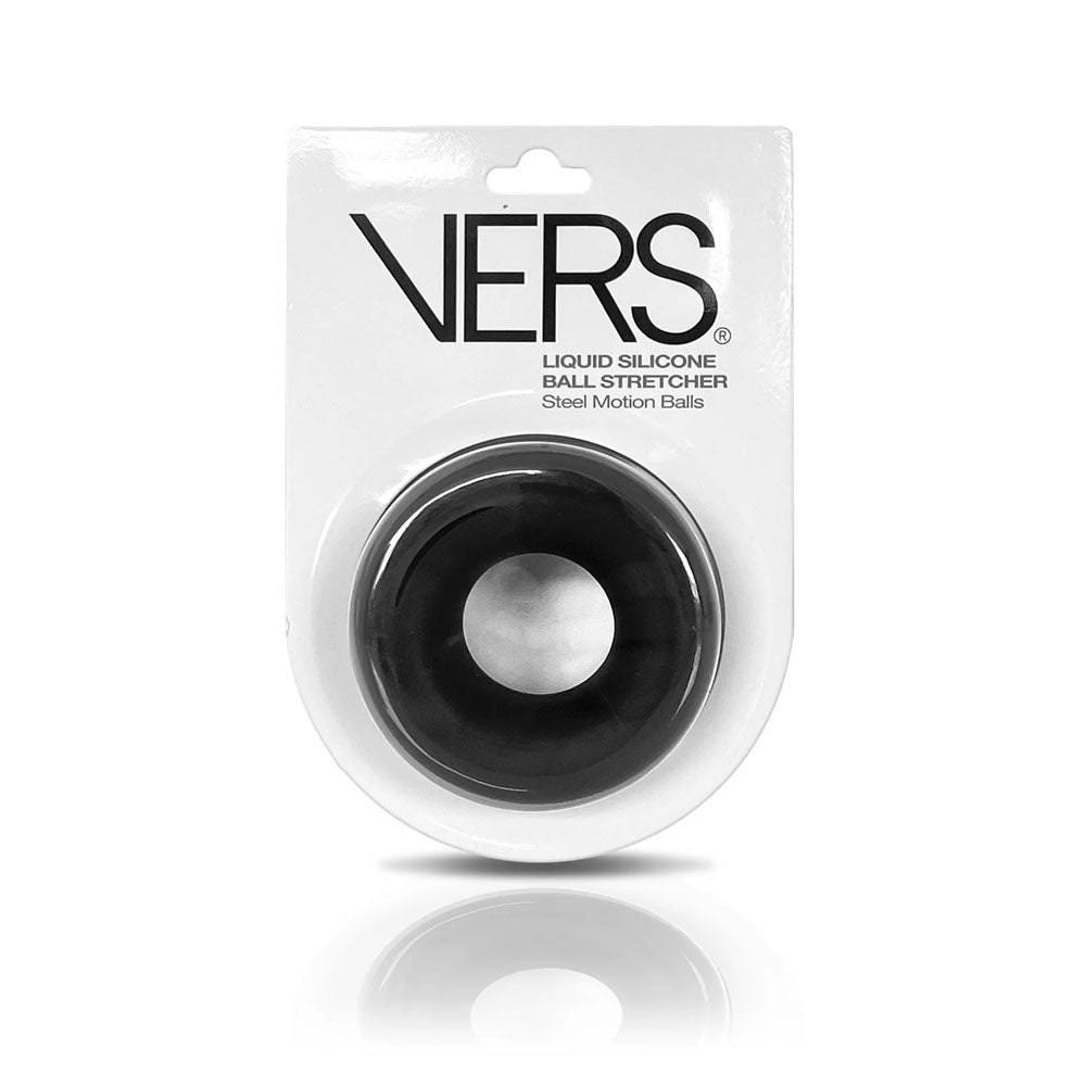 VERS Liquid Silicone Steel Motion Ball Stretcher - Ball Stretcher Ring with Steel Motion Balls