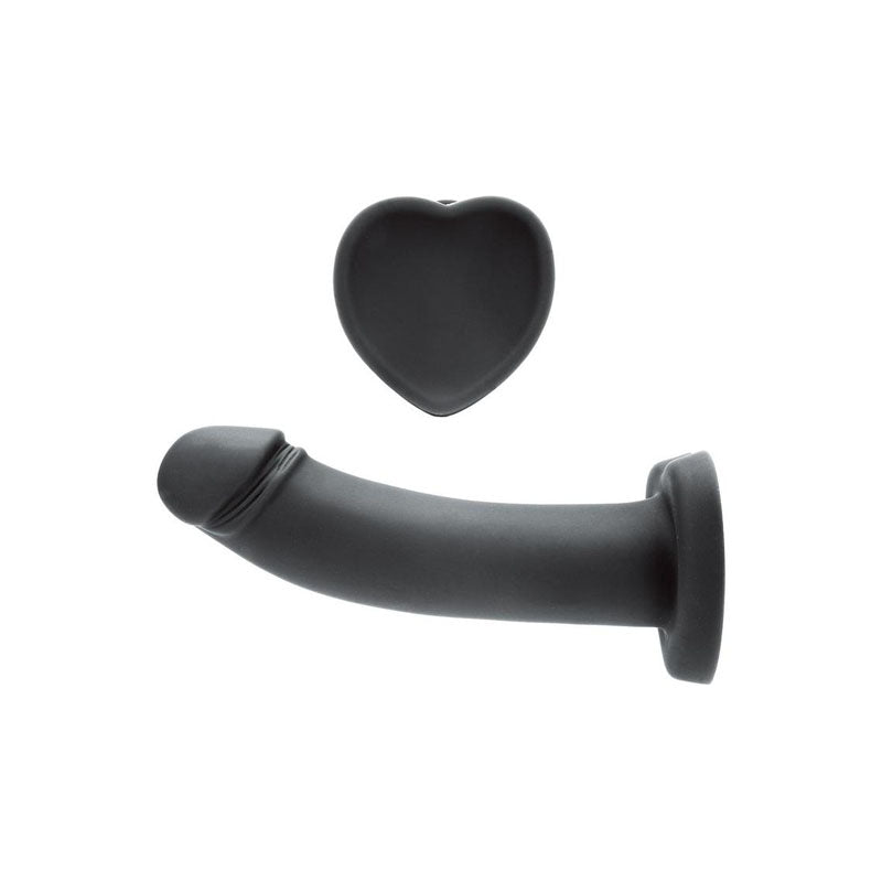 WhipSmart Heartbreaker 7'' Heart Base Dildo - 17.8 cm Dong with Heart Shaped Base