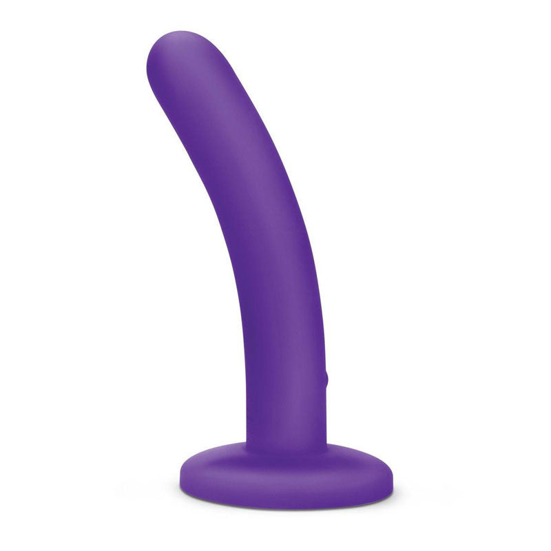 WhipSmart 5'' Slimline Rechargeable Vibrating Dildo - 12.7 cm USB Rechargeable Dildo