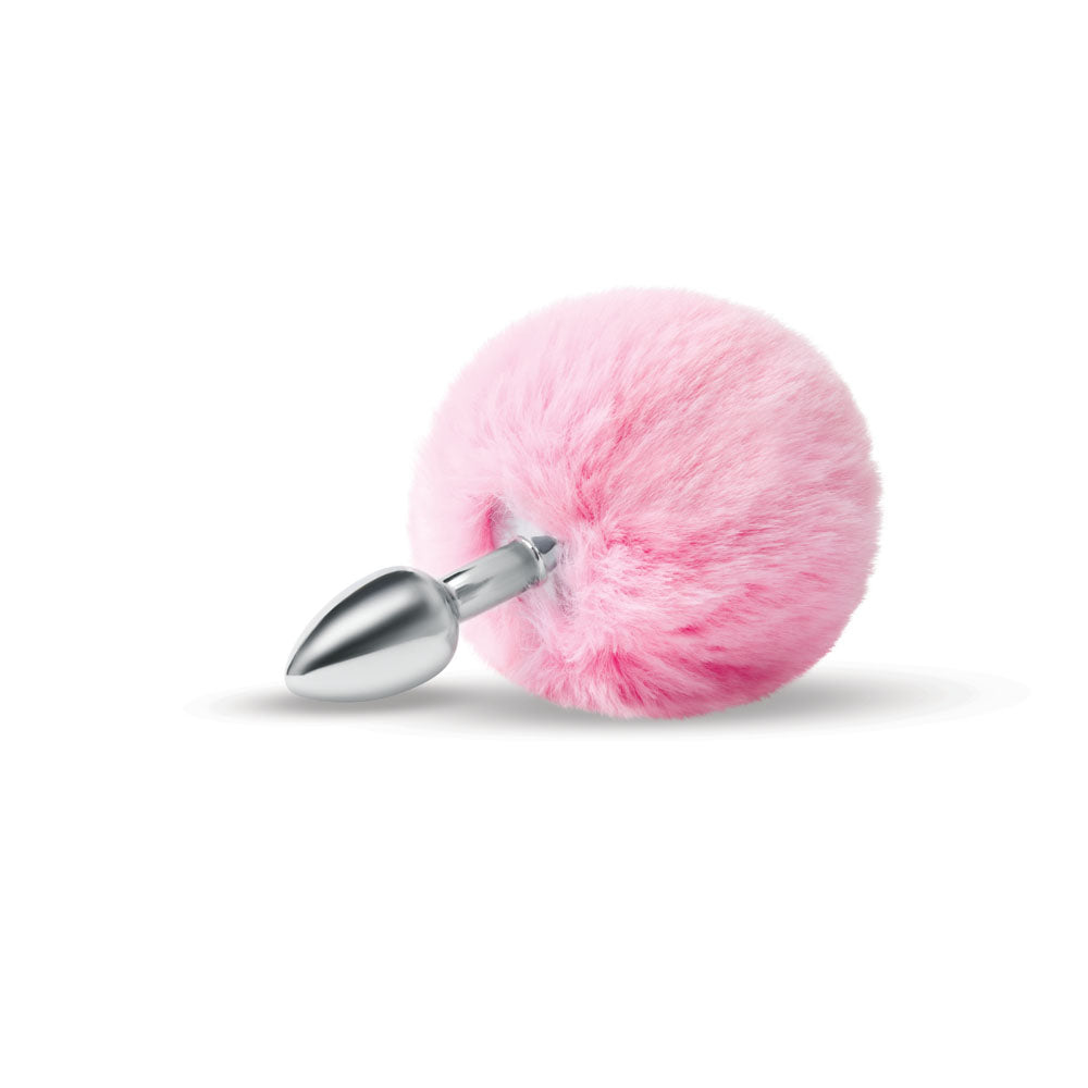 WhipSmart Furry Tales Bunny Tail - Metal 6.3 cm Butt Plug with Bunny Tail