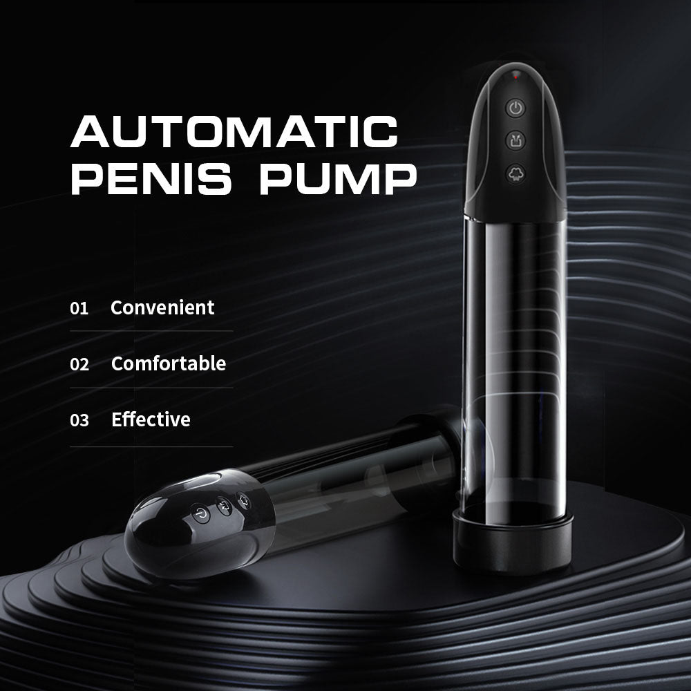 LuvPump Automatic Penis Pump - USB Rechargeable Automatic Penis Pump