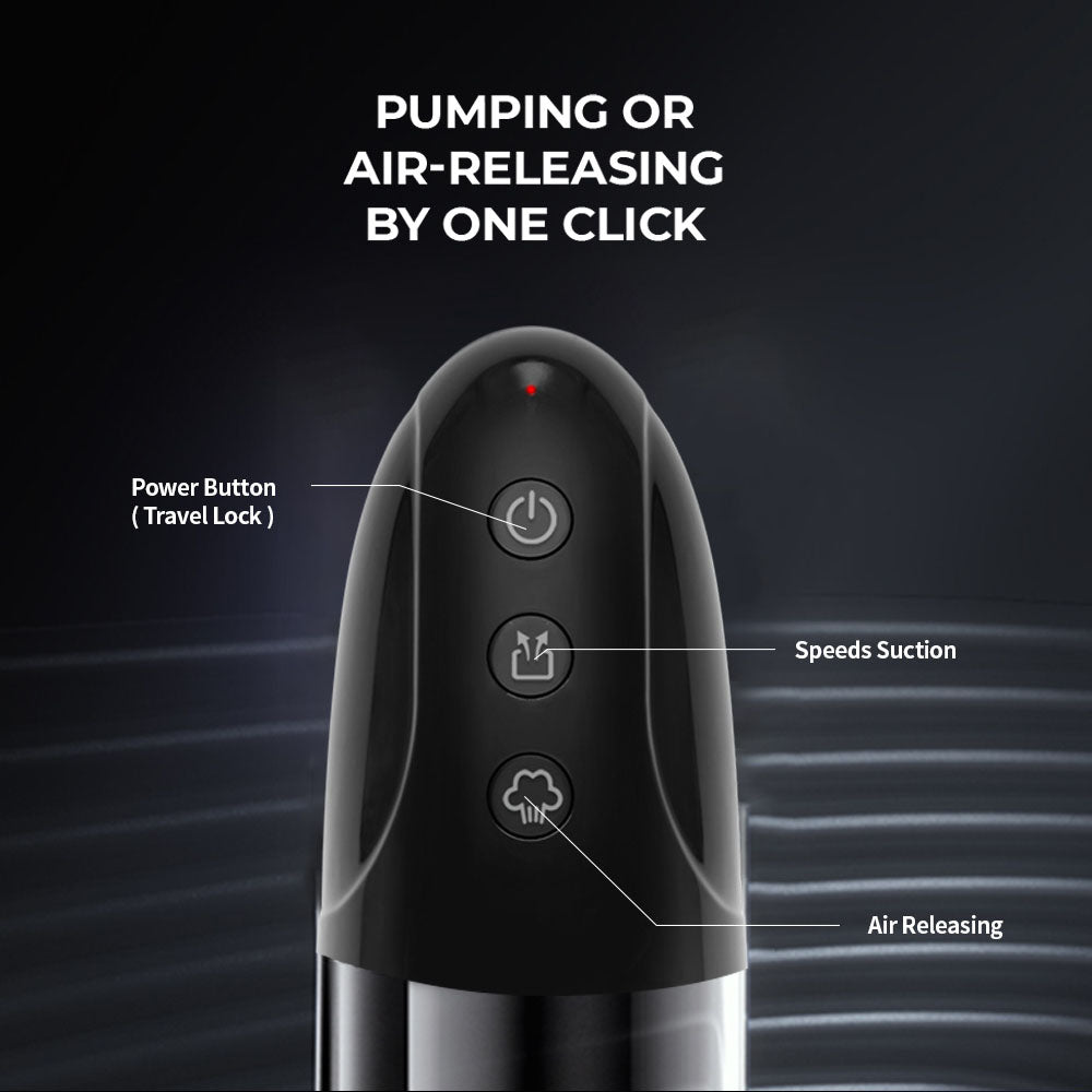 LuvPump Automatic Penis Pump - USB Rechargeable Automatic Penis Pump