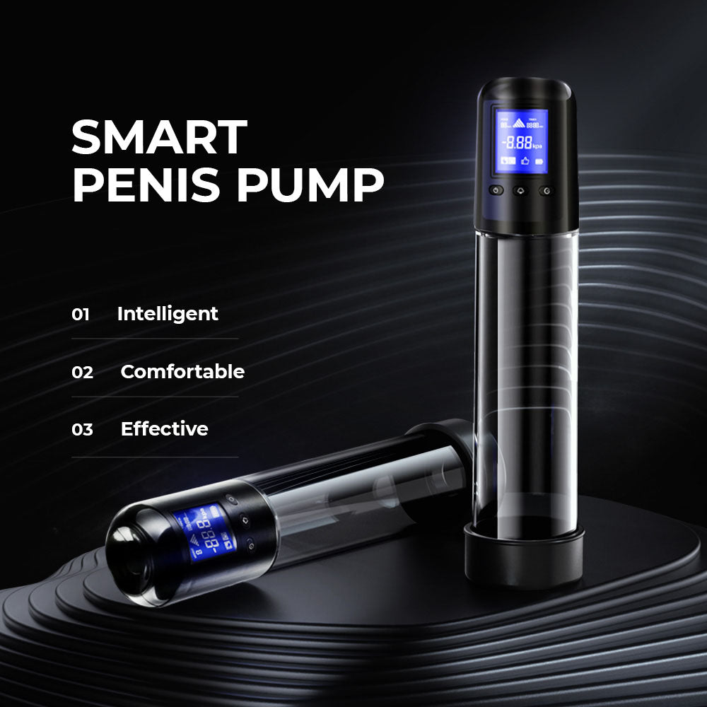 LuvPump Smart Penis Pump - USB Rechargeable Automatic Penis Pump