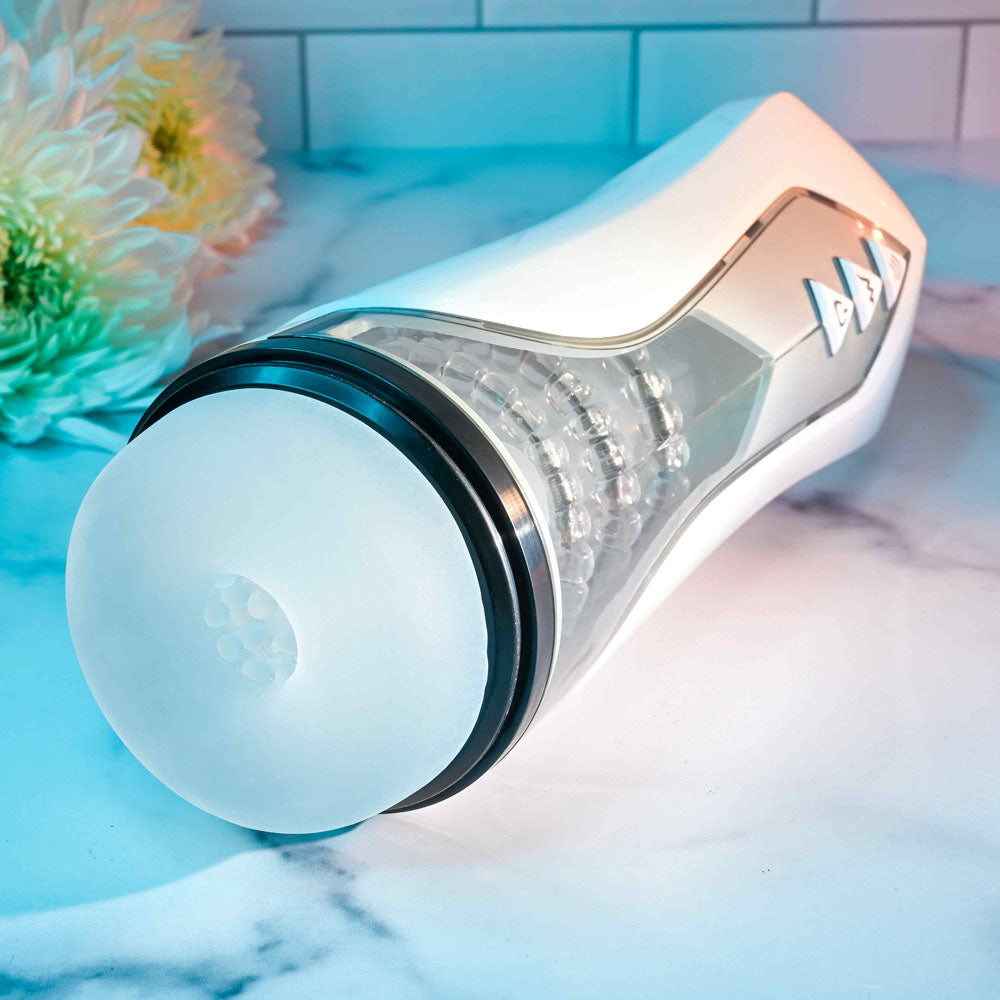 Zero Tolerance STROKING BUDDY - USB Rechargeable Vibrating & Thrusting Stroker