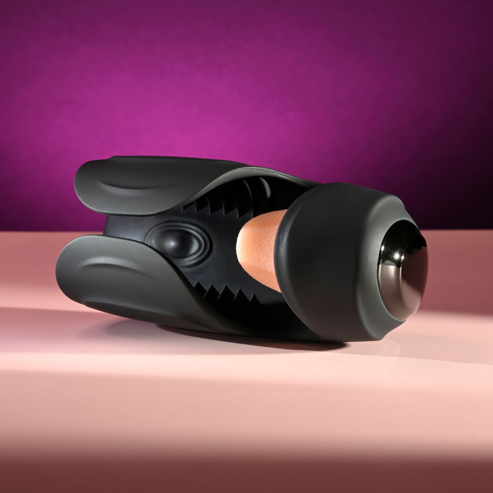 Zero Tolerance LICK THE TIP - USB Rechargeable Vibrating & Flicking Masturbator