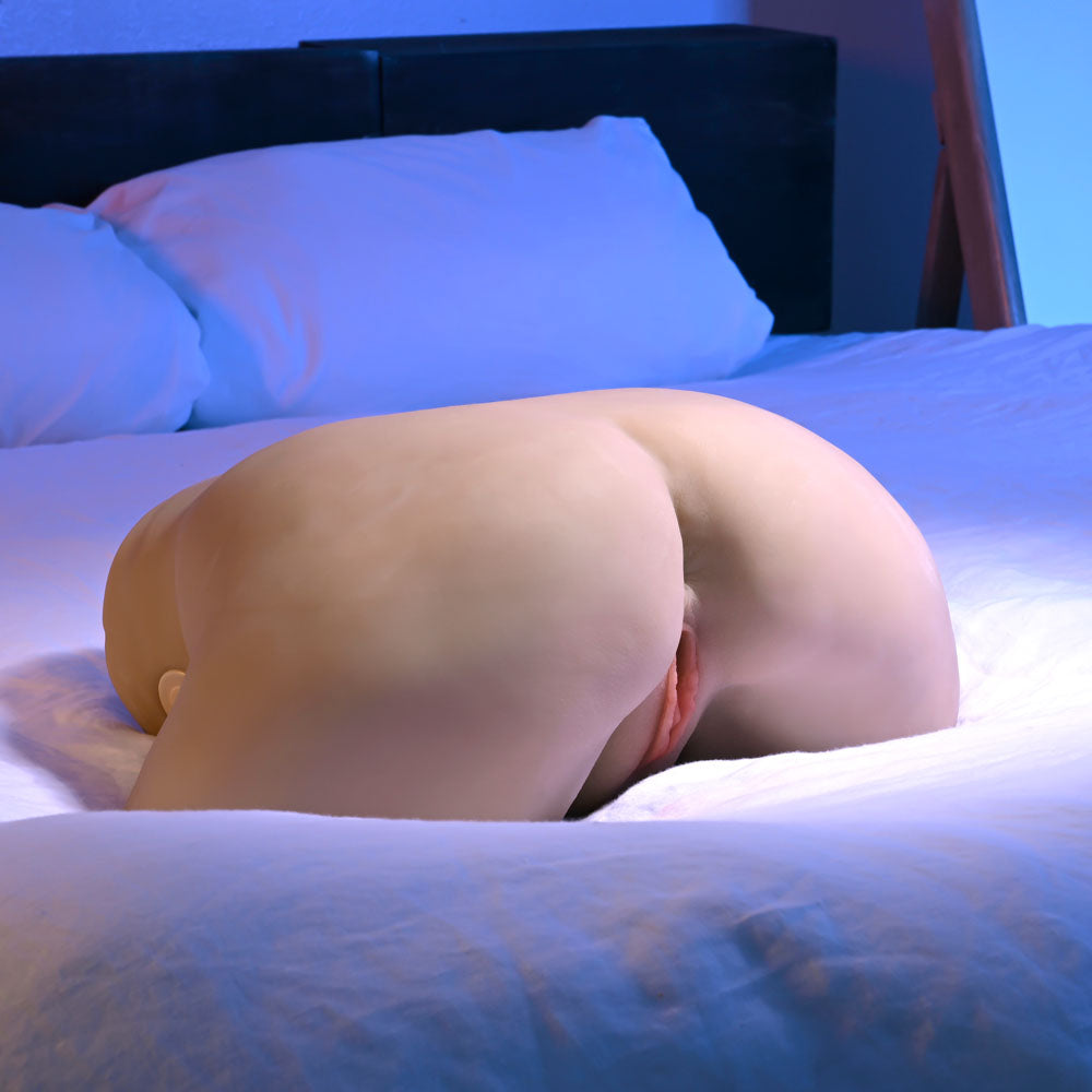 Zero Tolerance COME PLAY WITH ME - Light - Lifesize USB Rechargeable Thrusting Torso Masturbator