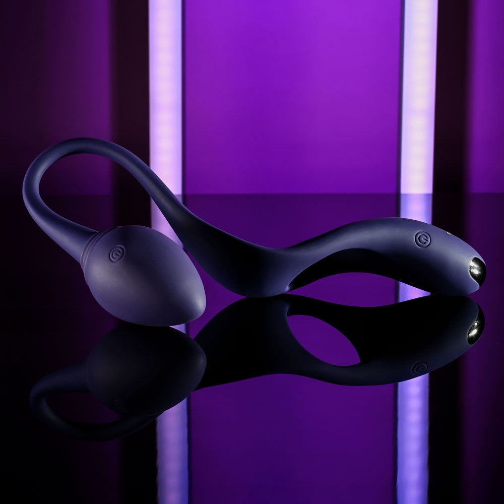 Zero Tolerance TIP TO TAIL - USB Rechargeable Vibrating Butt Plug with Vibrating Cock Ring