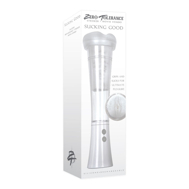Zero Tolerance Sucking Good - USB Rechargeable Vibrating Masturbator