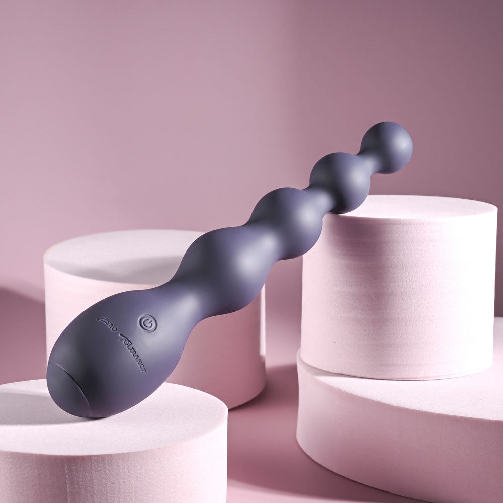 Zero Tolerance RUMPY BUMPY - 17.5 cm USB Rechargeable Vibrating Anal Beads