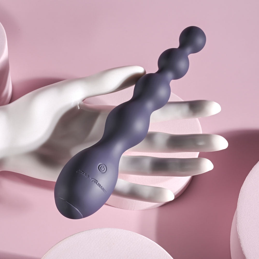 Zero Tolerance RUMPY BUMPY - 17.5 cm USB Rechargeable Vibrating Anal Beads