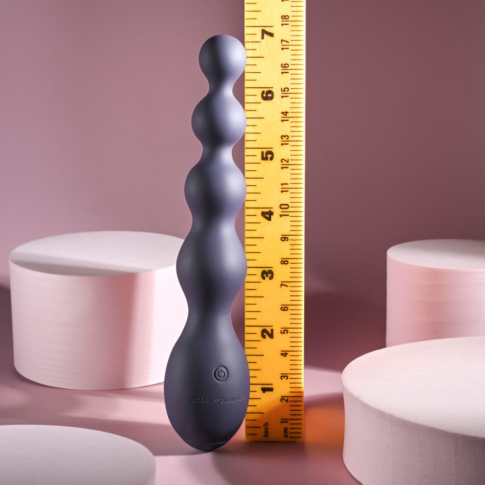 Zero Tolerance RUMPY BUMPY - 17.5 cm USB Rechargeable Vibrating Anal Beads