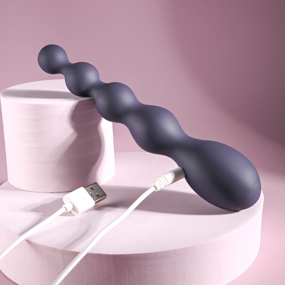 Zero Tolerance RUMPY BUMPY - 17.5 cm USB Rechargeable Vibrating Anal Beads