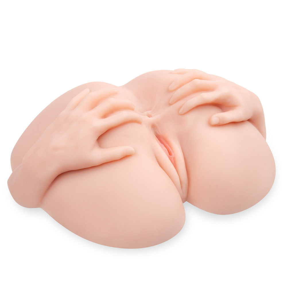 Zolo Stroke Off Vibrating Spread Wide Pussy & Ass - Lifesize Vibrating Doggy Style Masturbator