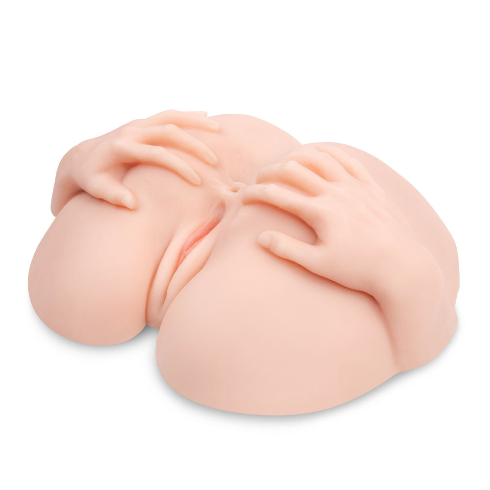Zolo Stroke Off Vibrating Spread Wide Pussy & Ass - Lifesize Vibrating Doggy Style Masturbator