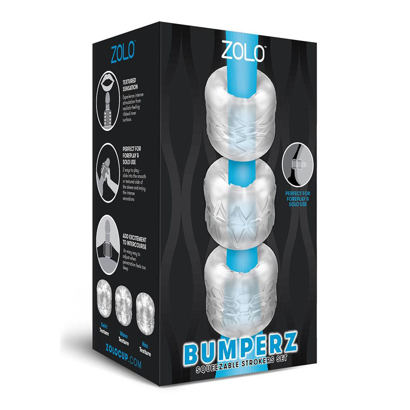 Zolo Bumperz - Mini Blowjob Stroker Set