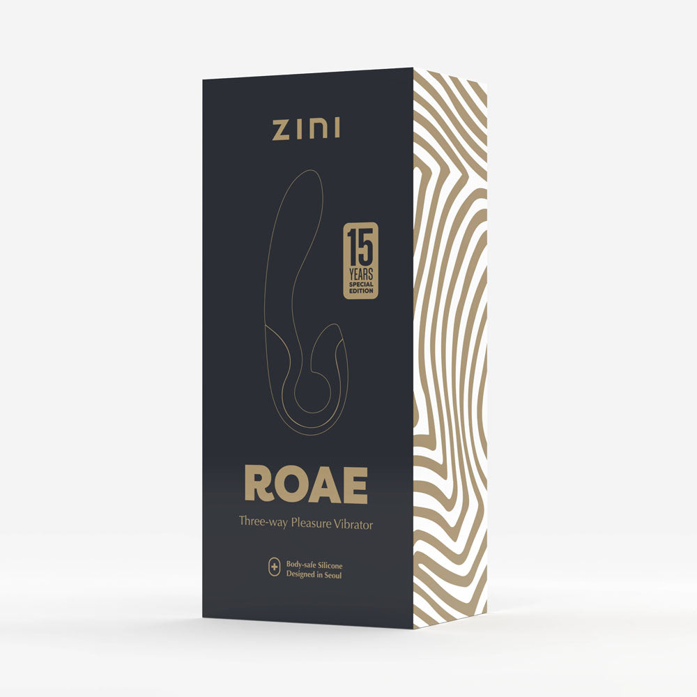 Zini Roae Special Edition - /Gold - /Gold 19.5 cm USB Rechargeable Vibrator