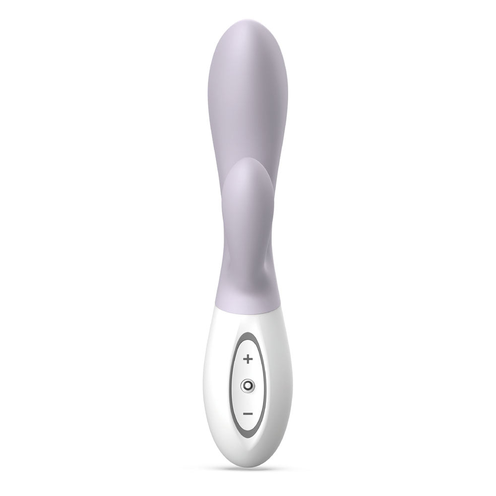 Zini Dew - Hydrangea 20 cm USB Rechargeable Rabbit Vibrator