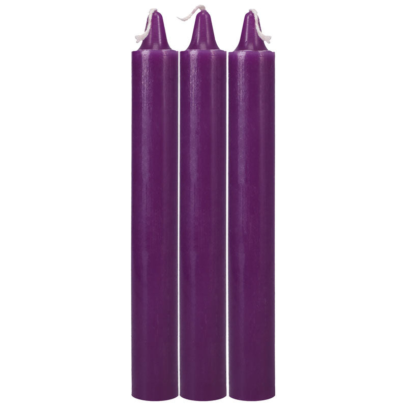 Japanese Drip Candles -  -  3-Pack