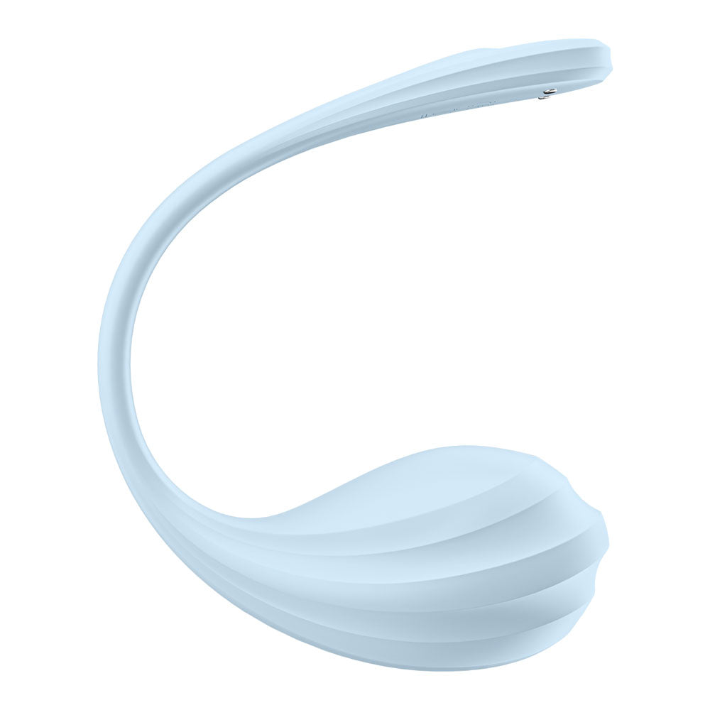 Satisfyer Smooth Petal - Light  - Light  USB Rechargeable Wearable Stimulator with App Control