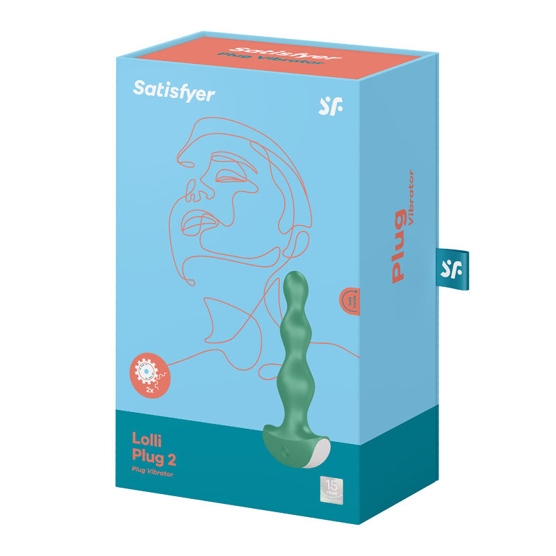 Satisfyer Lolli-Plug 2 -  Vibrating Anal Beads